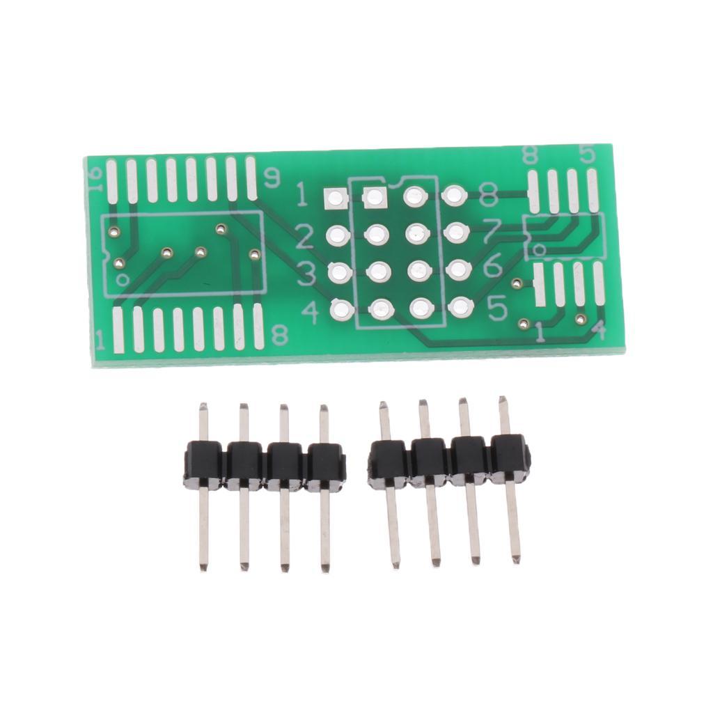 2 Pcs Pins CH341A Programmer USB Motherboard Routing LCD Bios Board 24 25