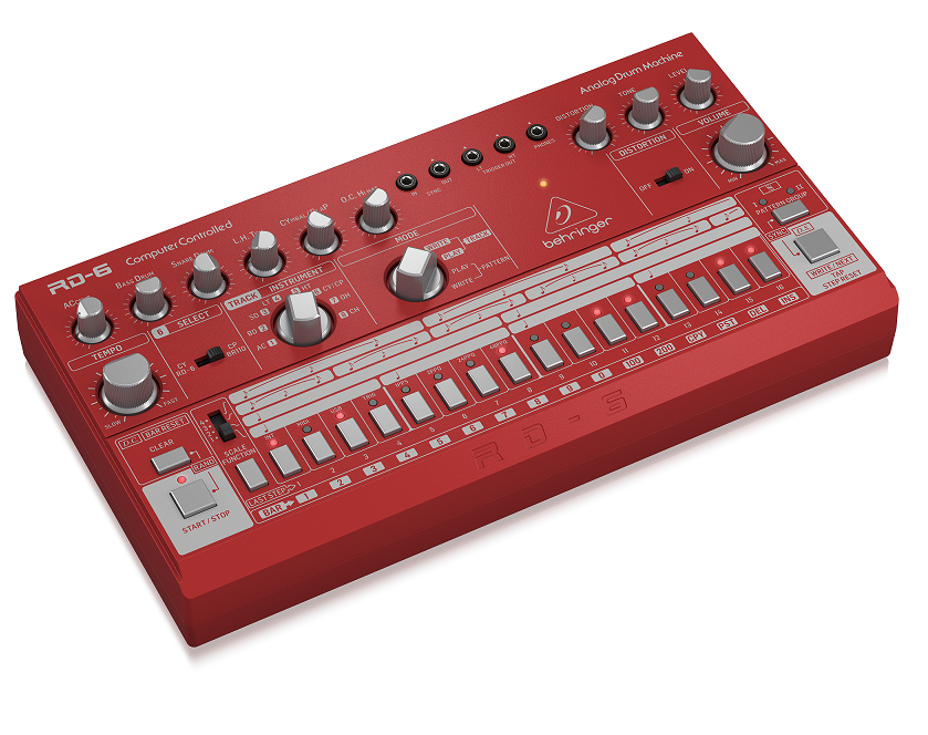 Behringer Drum Machines RD-6-RD- Hàng Chính Hãng