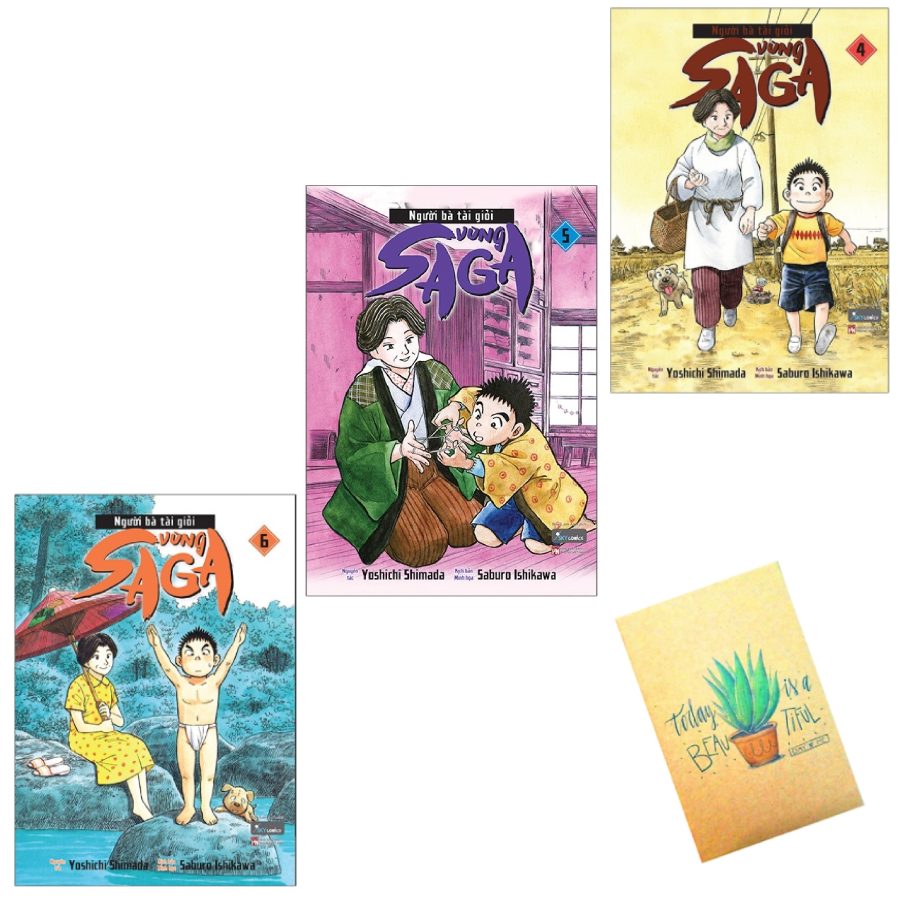 Combo Người Bà Tài Giỏi Vùng Saga - Sổ tay