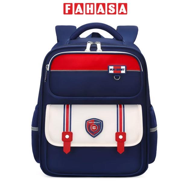 Ba Lô Thời Trang - Sun Eight 22292 - Màu Xanh Navy Và Đỏ