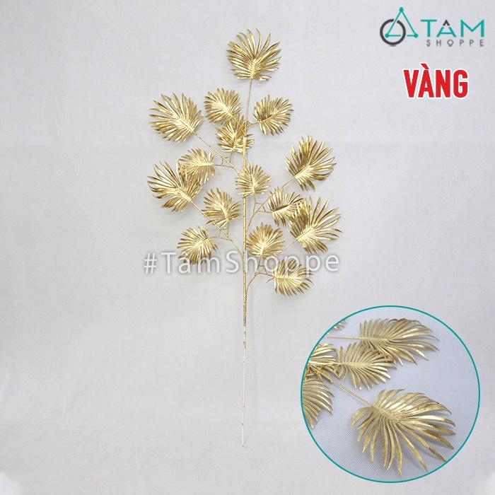 Cành lá cọ giả ánh kim CHG-123