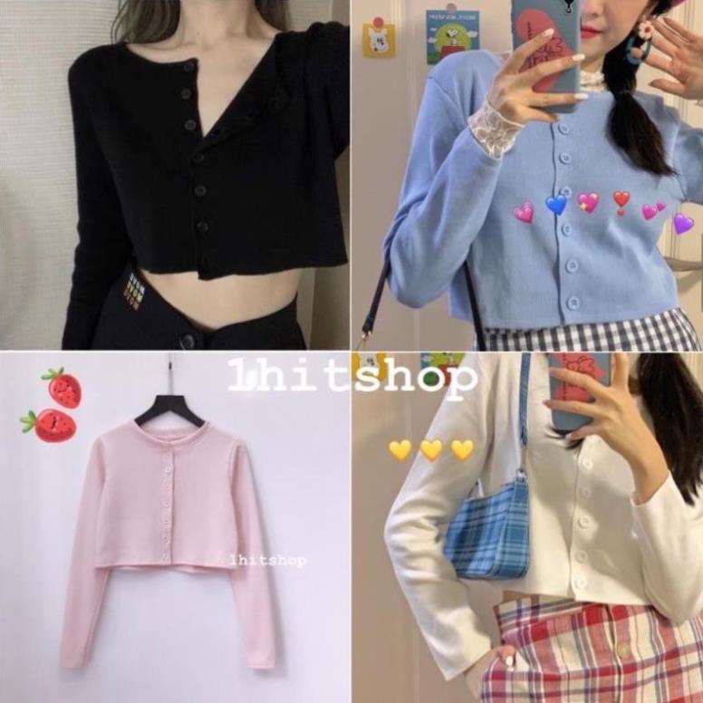 Áo Croptop YAN Tay Dài Nữ