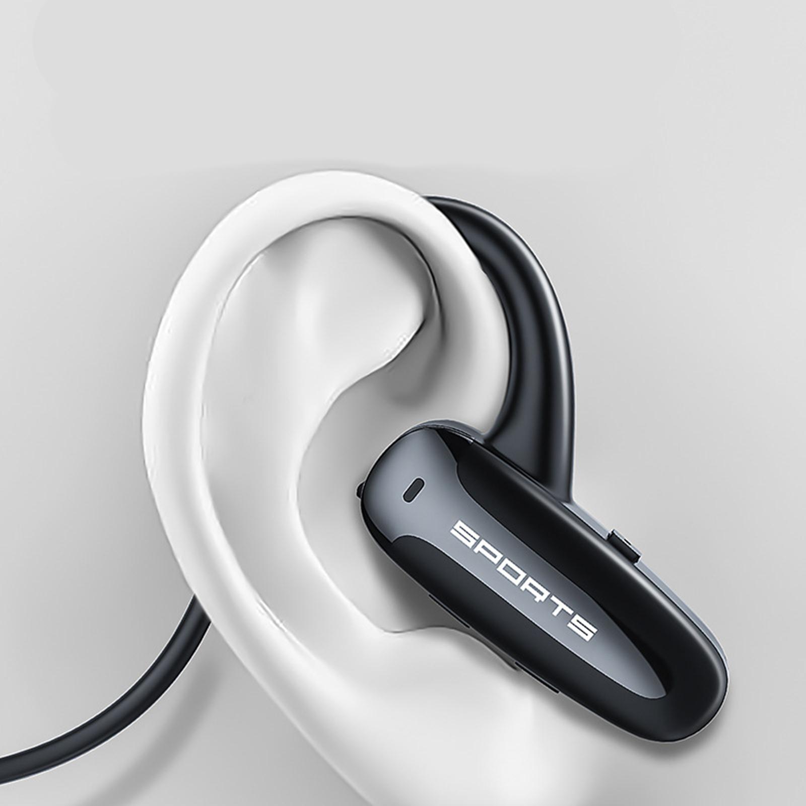 Air Bone Conduction Headphones Titanium Bluetooth 5.1 Open Ear Headset for Running Workout