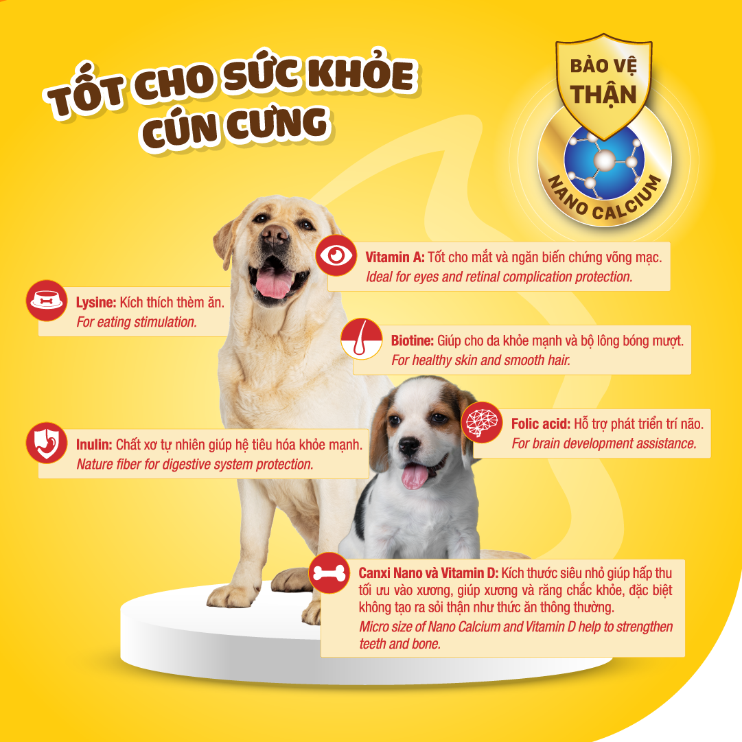 Dr.Kyan - Sữa bột PREDOGEN cho chó lon 400g