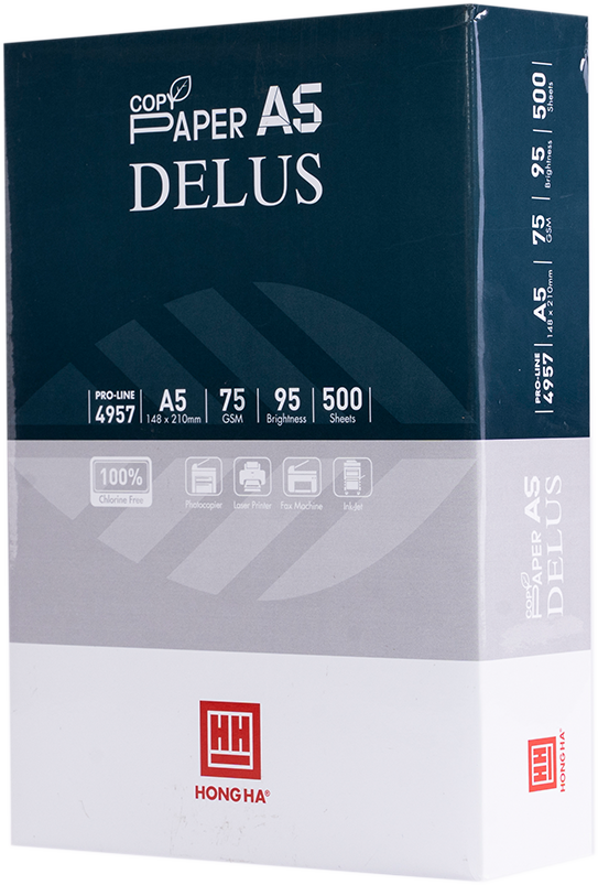 Giấy A5 Hồng Hà Delus, giấy in định lượng 75gsm - 4957