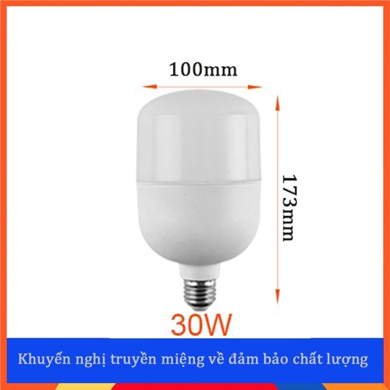 Bóng Đèn LED BULB 30W Trụ Tròn, Tiết Kiệm Điện
