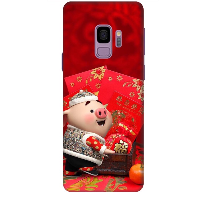 Ốp Lưng Dành Cho Điện Thoại Samsung Galaxy S9 Heo Lì Xì