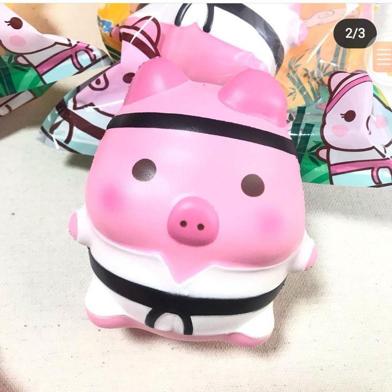 Đồ Chơi Squishy Pig Hồng Creammicandy