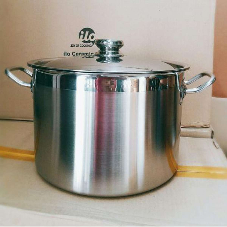 Hình ảnh Nồi Luộc Gà Inox 3 Đáy Inox Fivestar  , tặng 1 vá canh