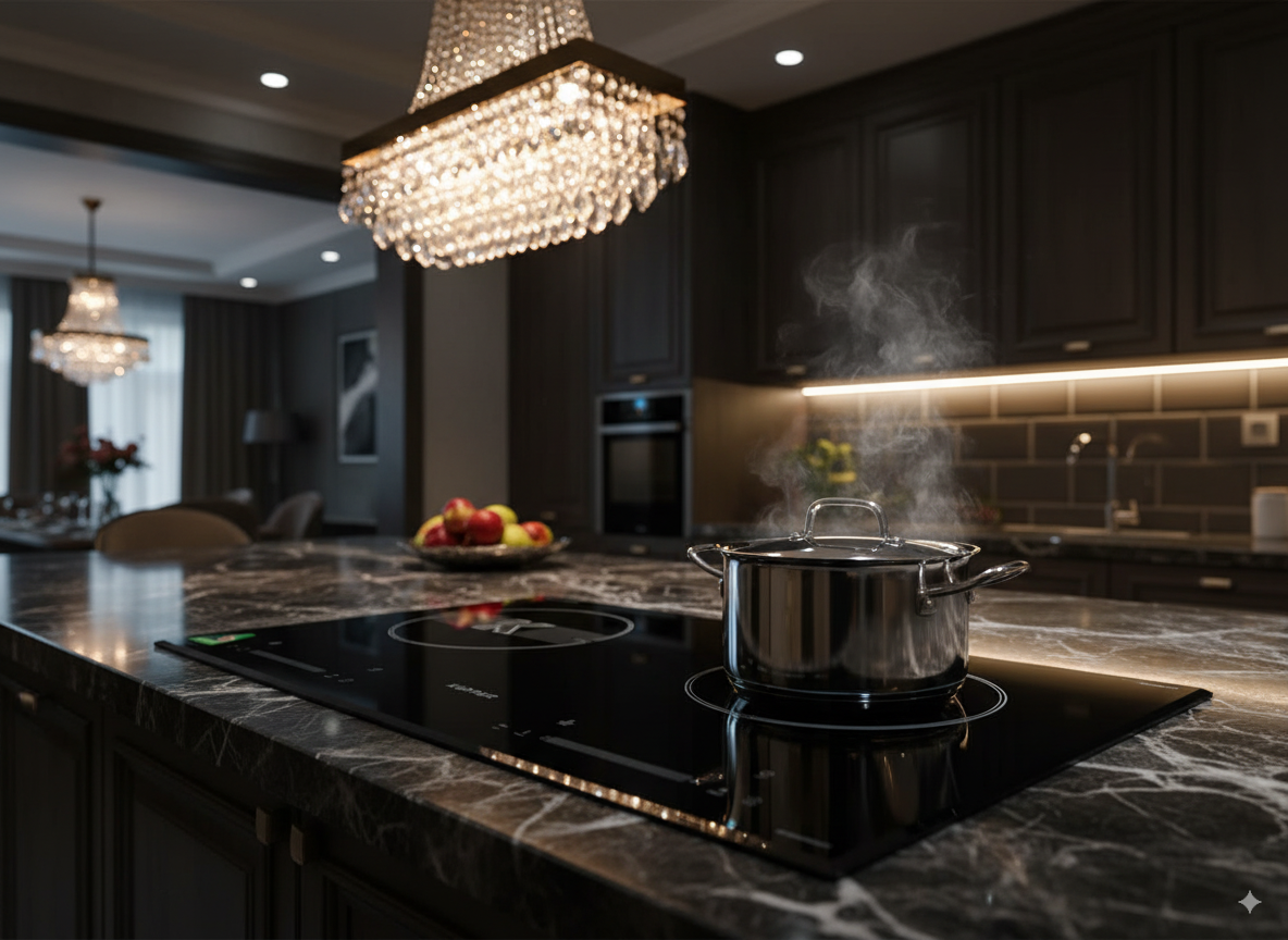 Kopper Bếp Từ Đôi KP586HD620 Công Suất 2600W Mâm Từ Đồng 200mm Chống Trào 9 Tốc Độ Nấu Tiện Lợi Made In Thailand Hàng Chính Hãng