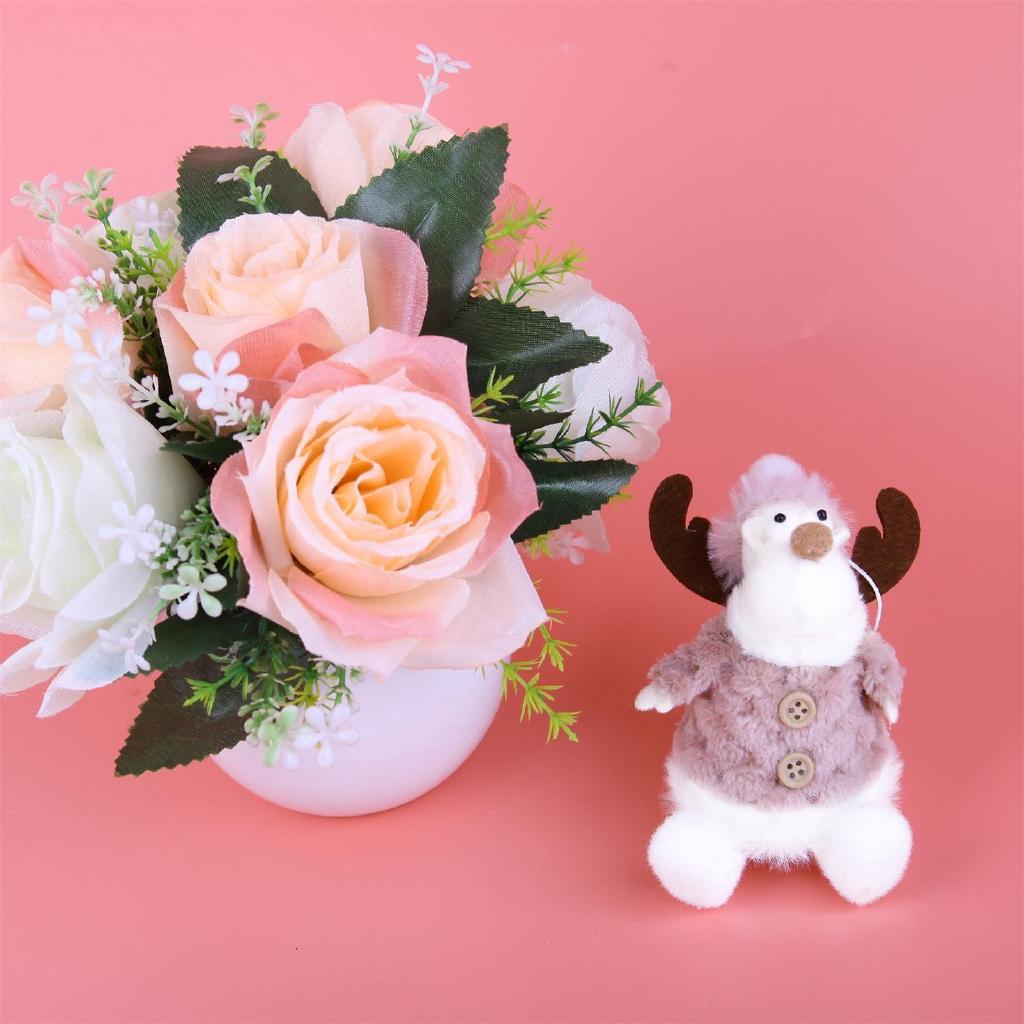 Búp bê nhồi bông thiên thần dễ thương làm đồ chơi/trang trí cây thông Giáng sinh