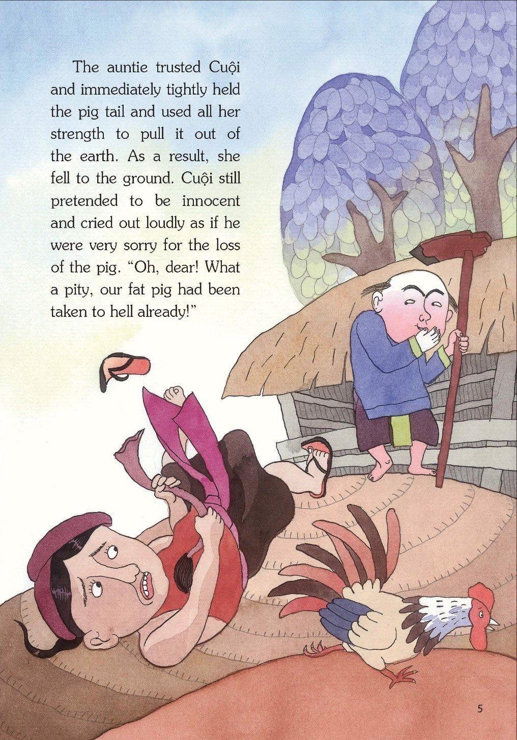 Vietnamese Folklore: The Story Of A Man In The Moon - Sự Tích Chú Cuội Cung Trăng