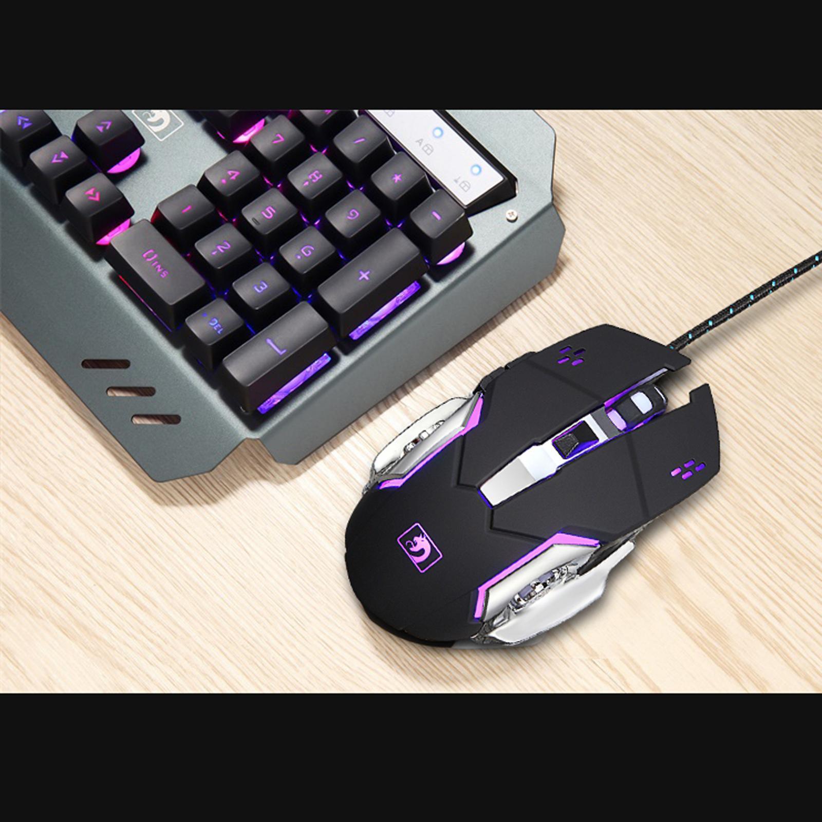 Amagogo Gaming 2.4G Wireless Connection, Optical Keyboard Mouse Set Rechargeable