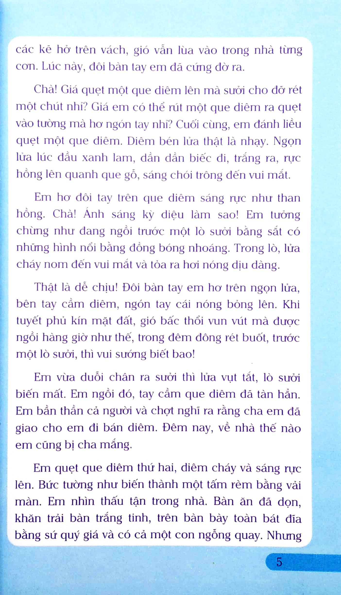 Truyện Cổ Tích Thế Giới Hay Nhất - Cô Bé Bán Diêm (Tái Bản 2023)