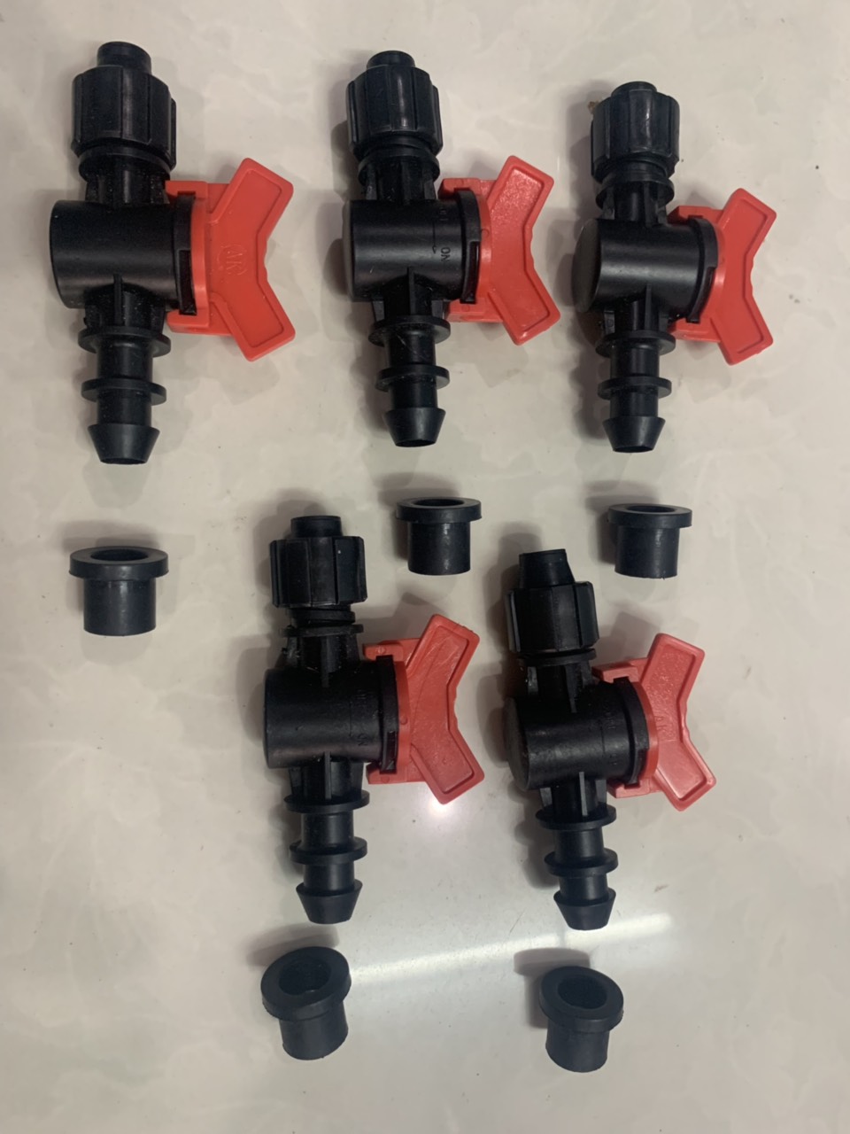 Khóa khởi thủy nhỏ giọt phi 16mm bộ 40 chiếc
