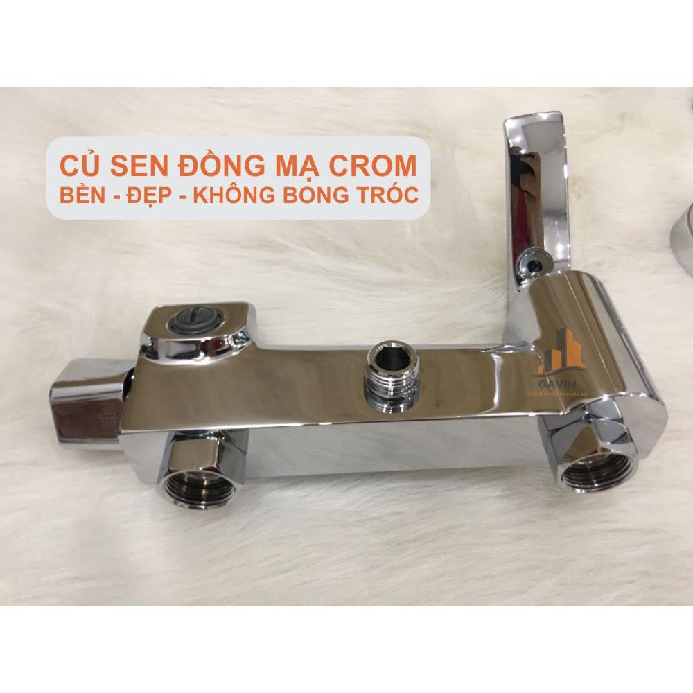 Sen cây sen tắm đứng nước khỏe cao cấp đồng mạ crom