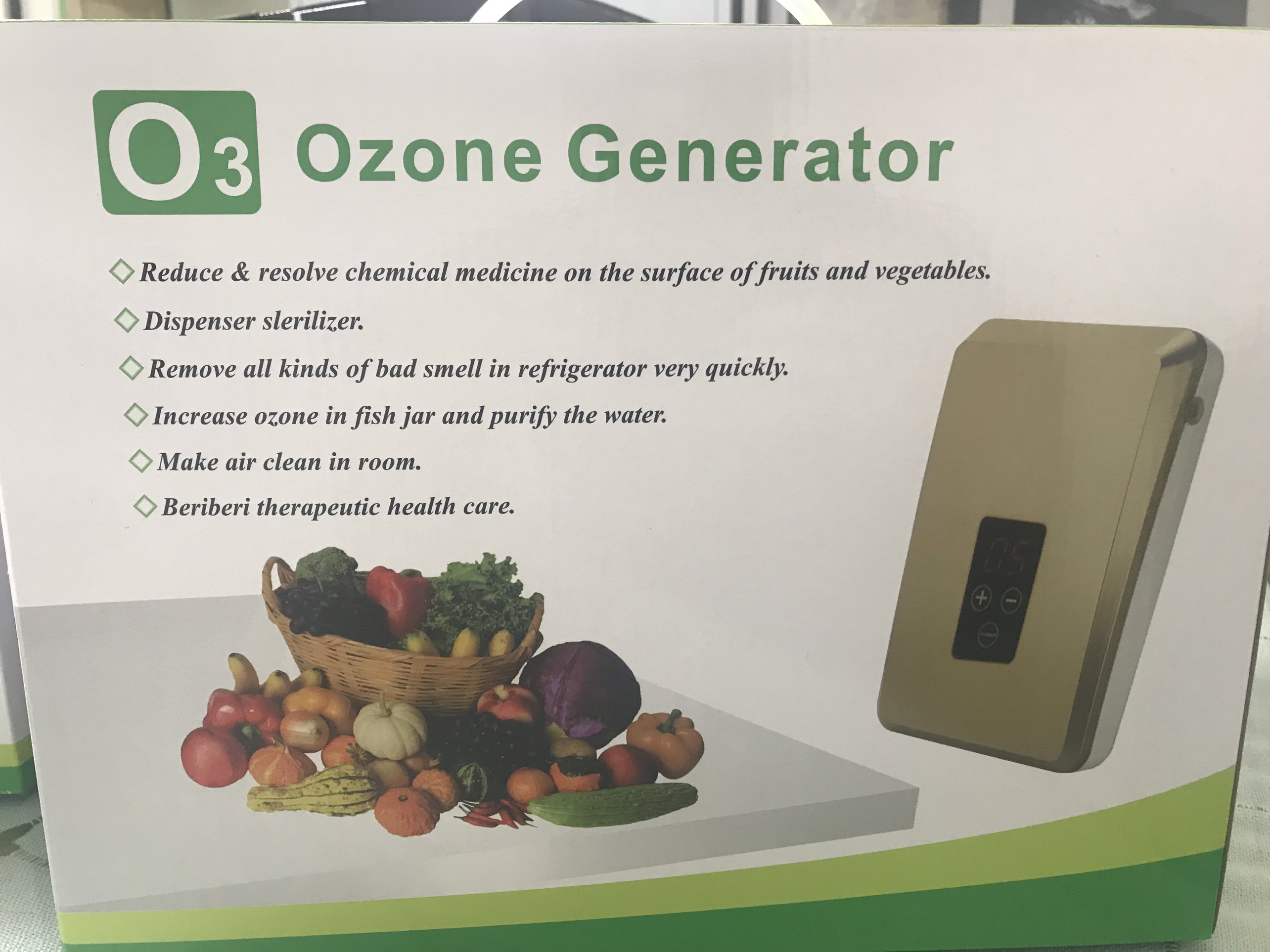 Máy lọc không khí, tạo Ozone khử khuẩn nước, rửa rau quả GL-3210 cho diện tích phòng đến 40m2