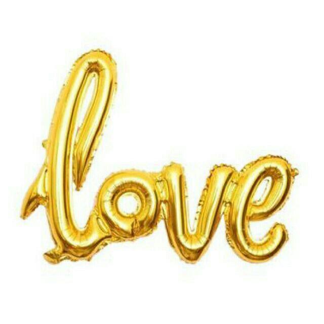 Bong bóng kiếng nhôm chữ love trang trí sinh nhật party, cưới hỏi, valentine, đám cưới nhiều màu - BOBABO