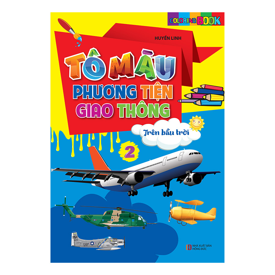 Combo Tô Màu Phương Tiện Giao Thông (5 Cuốn)