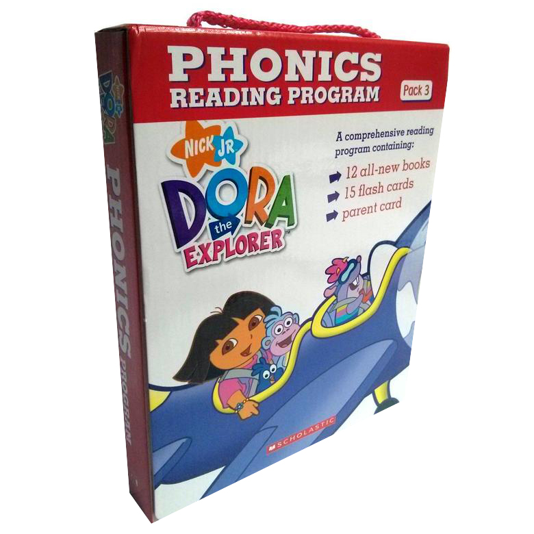 [Hàng thanh lý miễn đổi trả] Dora The Explorer Phonics Boxset #3 With Cd