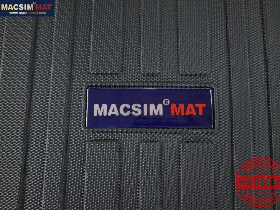 Thảm lót cốp Toyota 4 Runner nhãn hiệu Macsim chất liệu TPV cao cấp màu đen