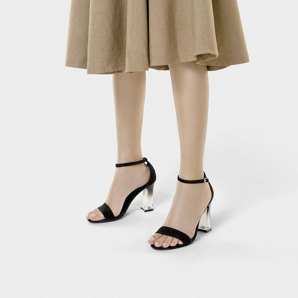 Juno - Giày sandal gót vuông chuyển màu SD09071