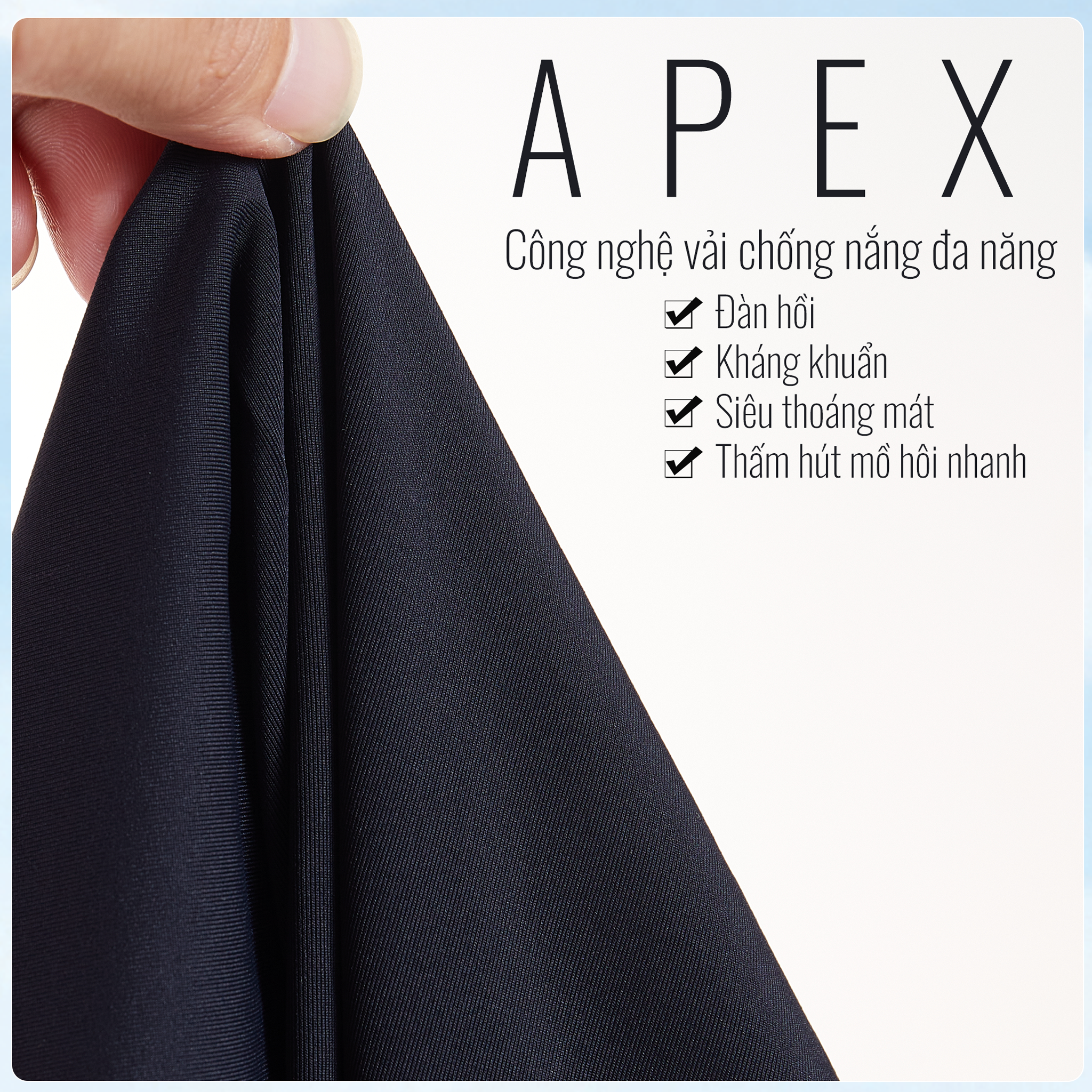 Tay Áo Chống Nắng Liền Vai Apex Cool UV100 KA23429