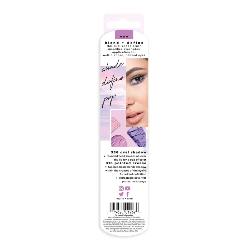 Cọ Mắt 2 Đầu Real Techniques Blend And Define