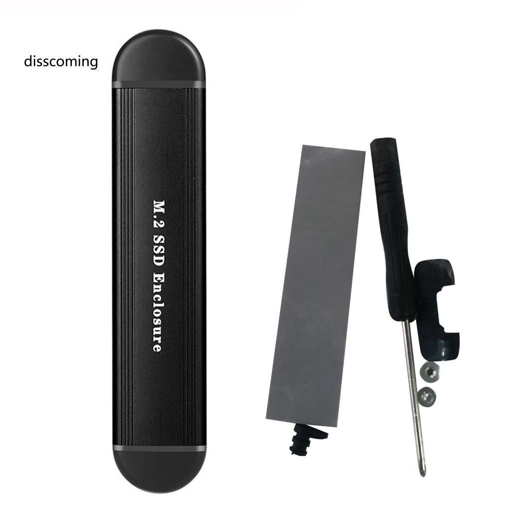 Hộp Đựng Ổ Cứng SSD Chống Bụi 2 Trong 1 Cho Văn Phòng M.2 NVMe / SATA Type-C / USB3.1 SDD