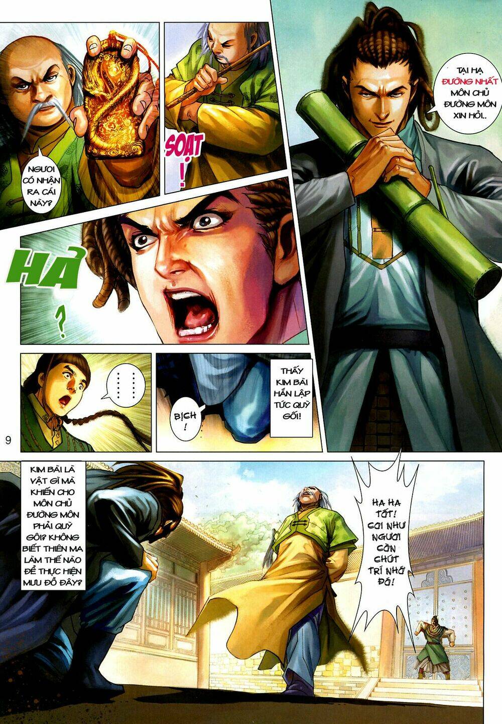 thần chưởng long kiếm phi chapter 19 9