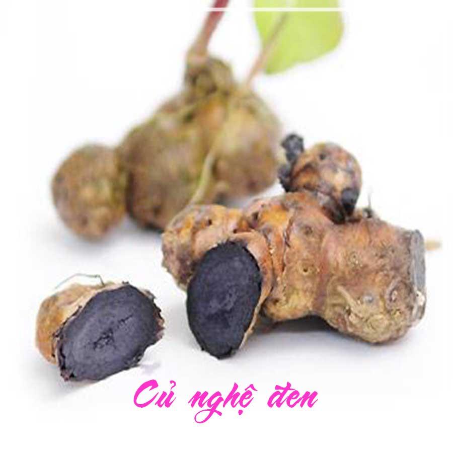 Củ Nghệ Đen khô sắt lát 500gram