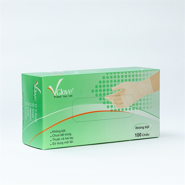 Găng tay không bột V-glove