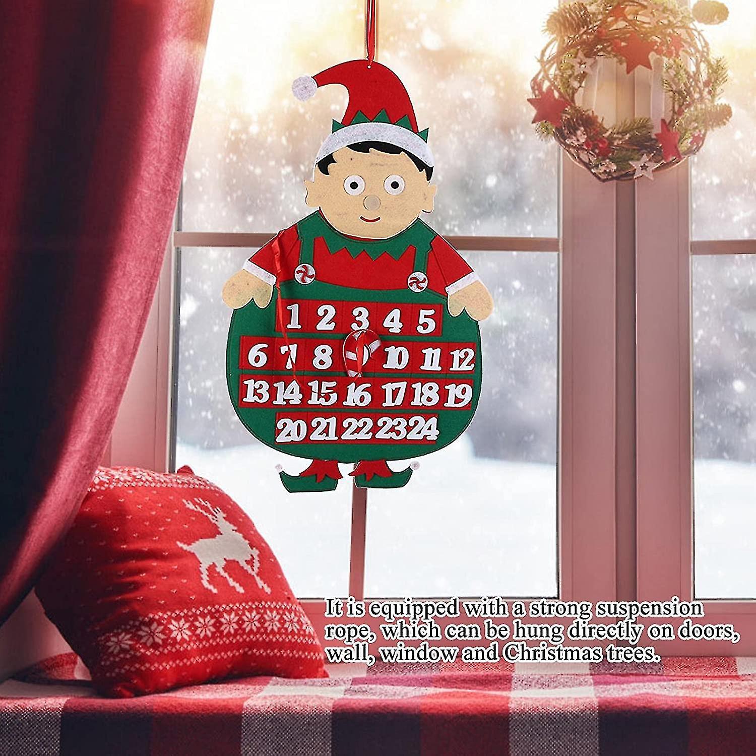 Mô hình lịch Giáng sinh dễ thương