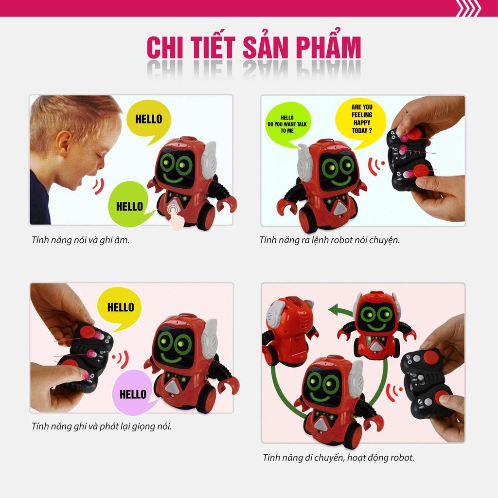 Đồ chơi Robot thu âm giọng nói , biết nhảy và điều khiển từ xa WINFUN 1149 - Tiêu chuẩn châu Âu - BPA free