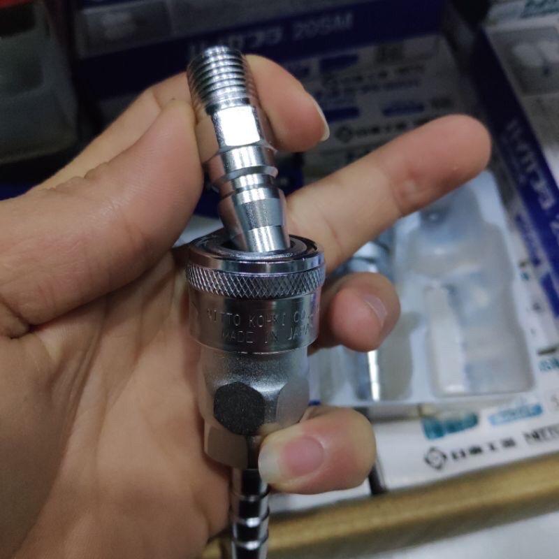 HHS Đầu nối nhanh ren 1/4 - đầu chuyển ren 1/8 sang 1/4