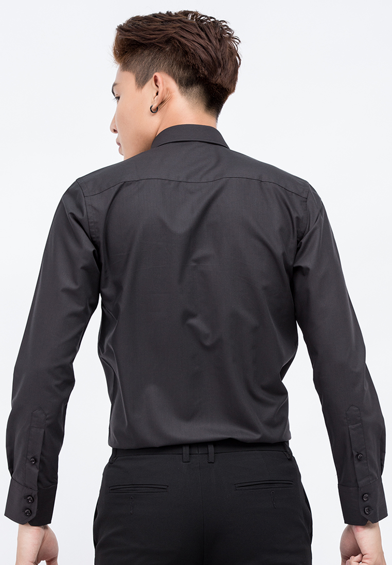 Áo Sơ Mi Dài Tay Màu Tencel-Spun Regular Fit 325 Vĩnh Tiến - VM5-G503