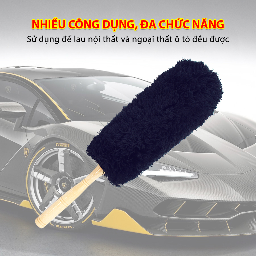 Chổi Quét Bụi Ô TÔ Đa Năng NB 47cm