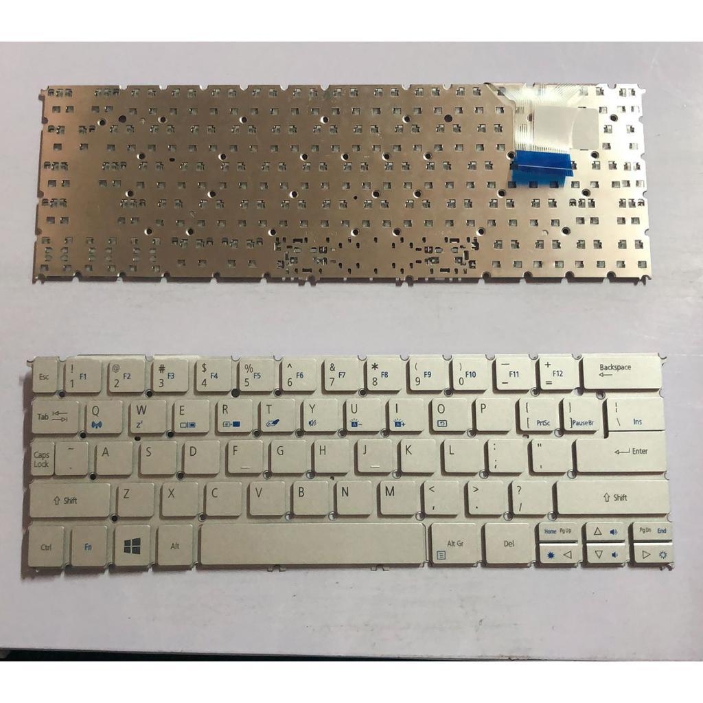 US English Replacement Keyobard White Color for Aspire P3-131 P3-171 Laptop
