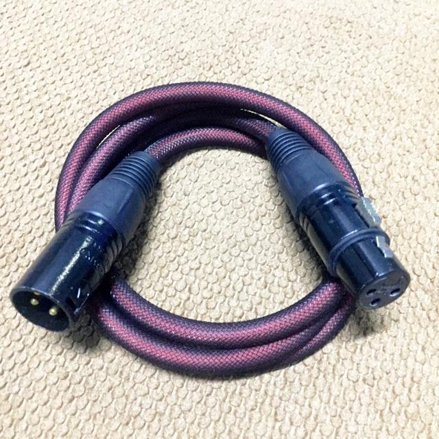 Dây Jack canon đực cái, 01 dây Canon dài 1m