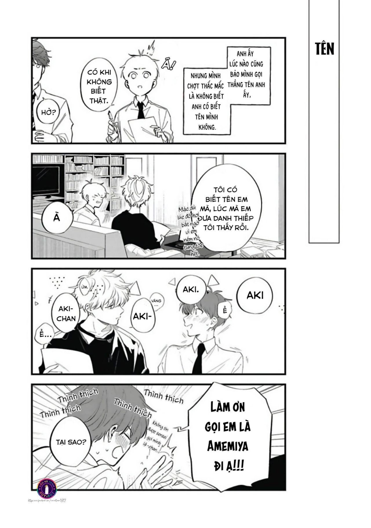 gối ôm duy nhất của hayama-sensei's (end) chapter 5.5 12