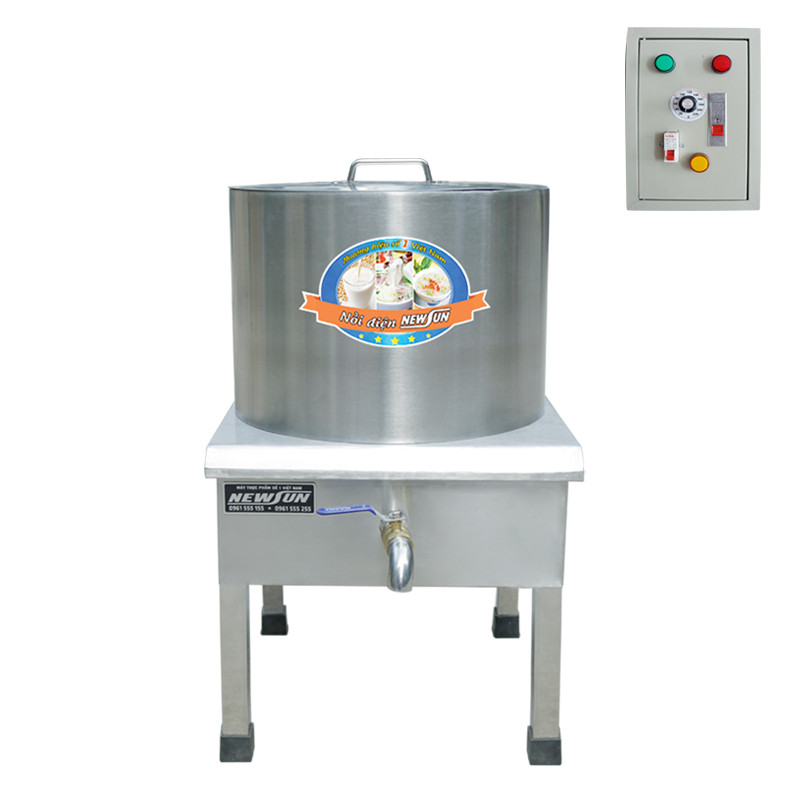 Nồi Nấu Phở Tủ Điện Rời Công Nghiệp NEWSUN - Hàng Chính Hãng