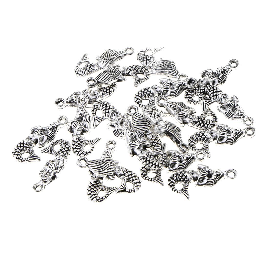 20 Pieces DIY Charms Pendant Findings Beads Jewelry Making Crafts