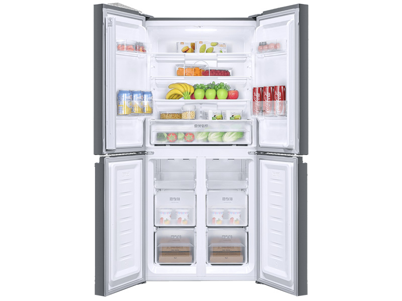 Tủ lạnh Sharp Inverter 420 Lít SJ-FX420V-SL 4 Cánh - Hàng chính hãng