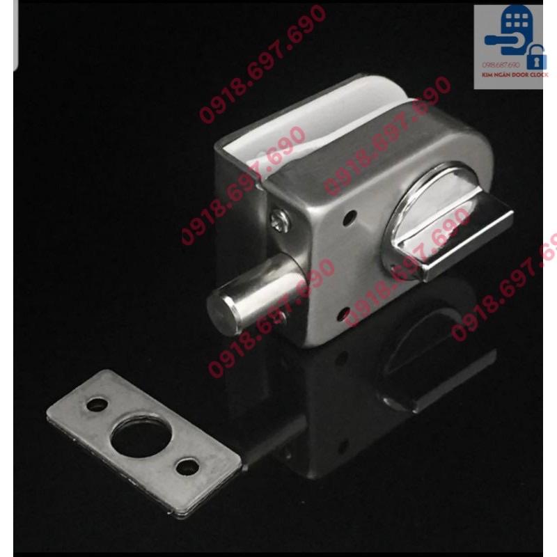 Chốt cửa kính cường lực không cần khoan kính 847