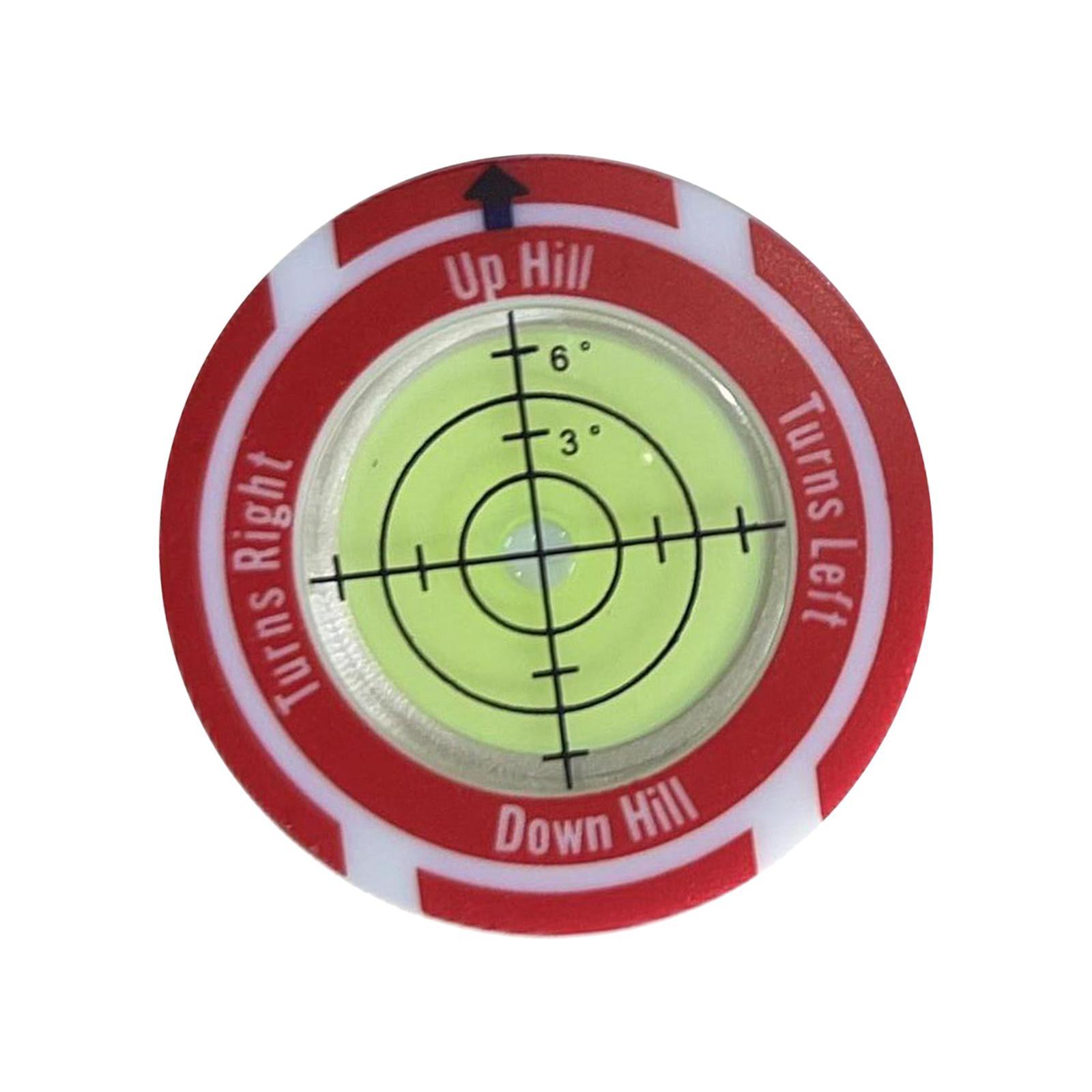 Golf Ball Marker Portable Hat Clip Outdoor Putting Aid Tool Golf Accessory