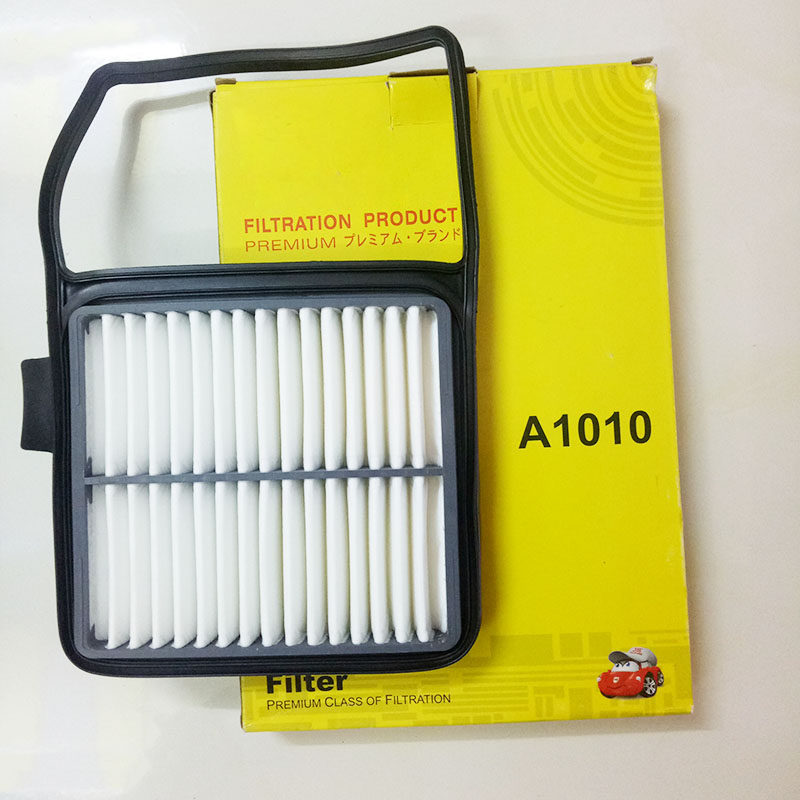 Lọc gió động cơ cho xe Toyota Prius 1.5 2003, 2004, 2005, 2006, 2007, 2008, 2009, 2010, 2011 mã phụ tùng 17801-21040 mã A1010