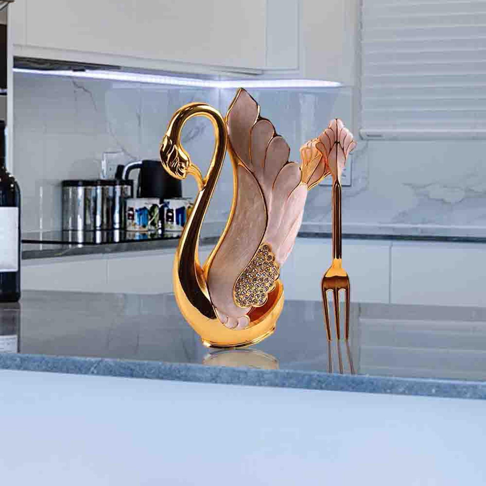 Chopsticks Golden Spoon Golden Spoon 8.2cmx5.2cmx15.2cm