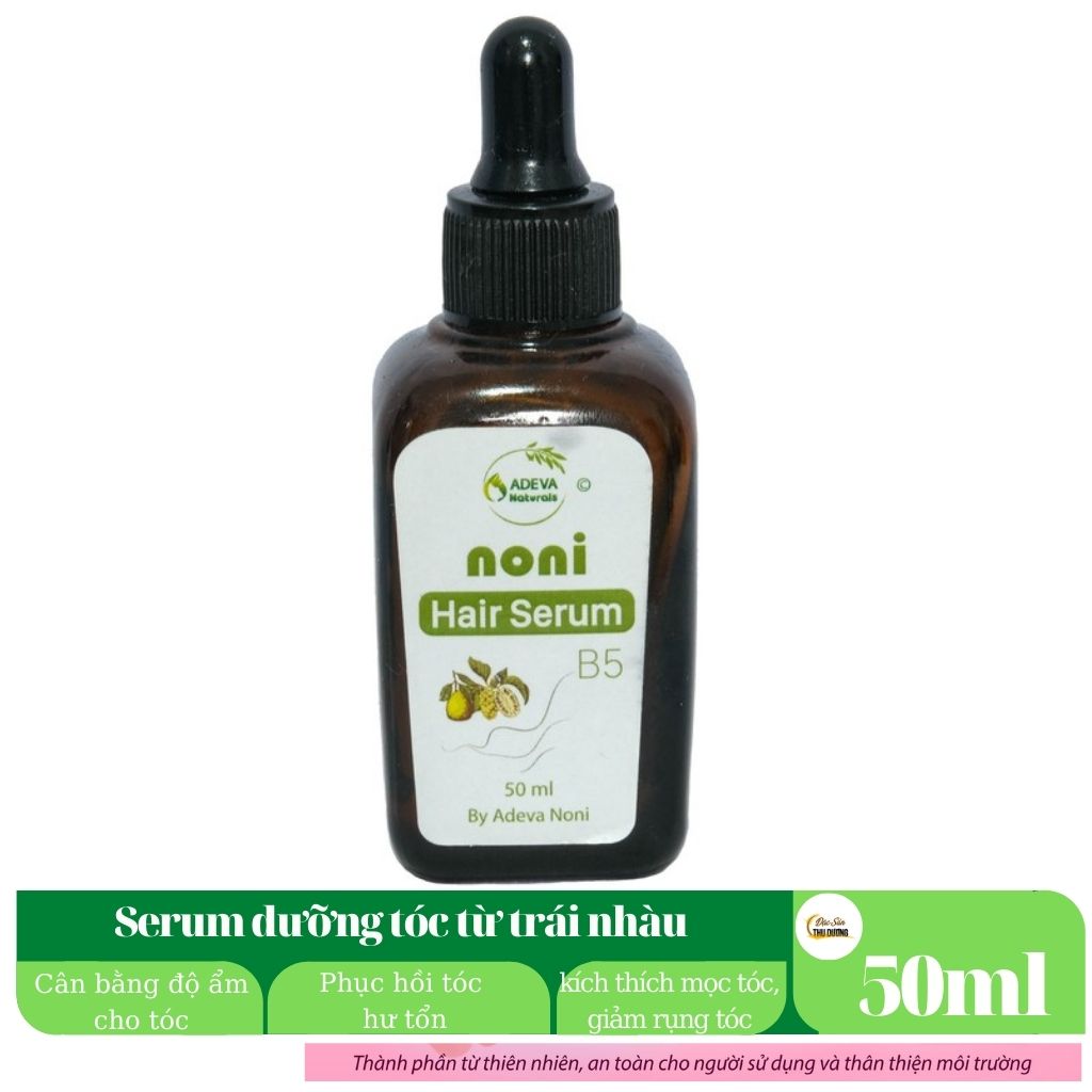 Serum dưỡng tóc Trái nhàu – Noni Hair Serum 50 ml - Phục hồi tóc hư tổn; Kích thích mọc tóc, giảm tóc gãy rụng; Giảm gàu, ngứa