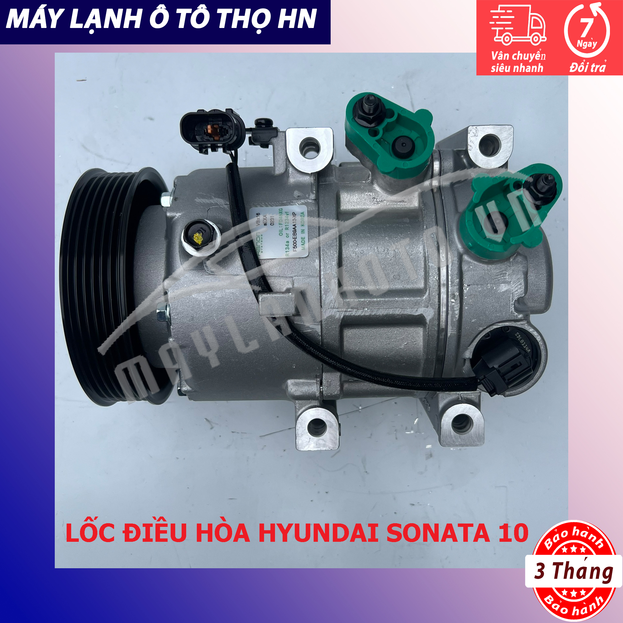 Lốc điều hòa Hyundai Sonata-Kia Optima 2009 2010 2011 2012 2013 xịn Hàn Quốc 09 10 11 12 13 97701-3R000