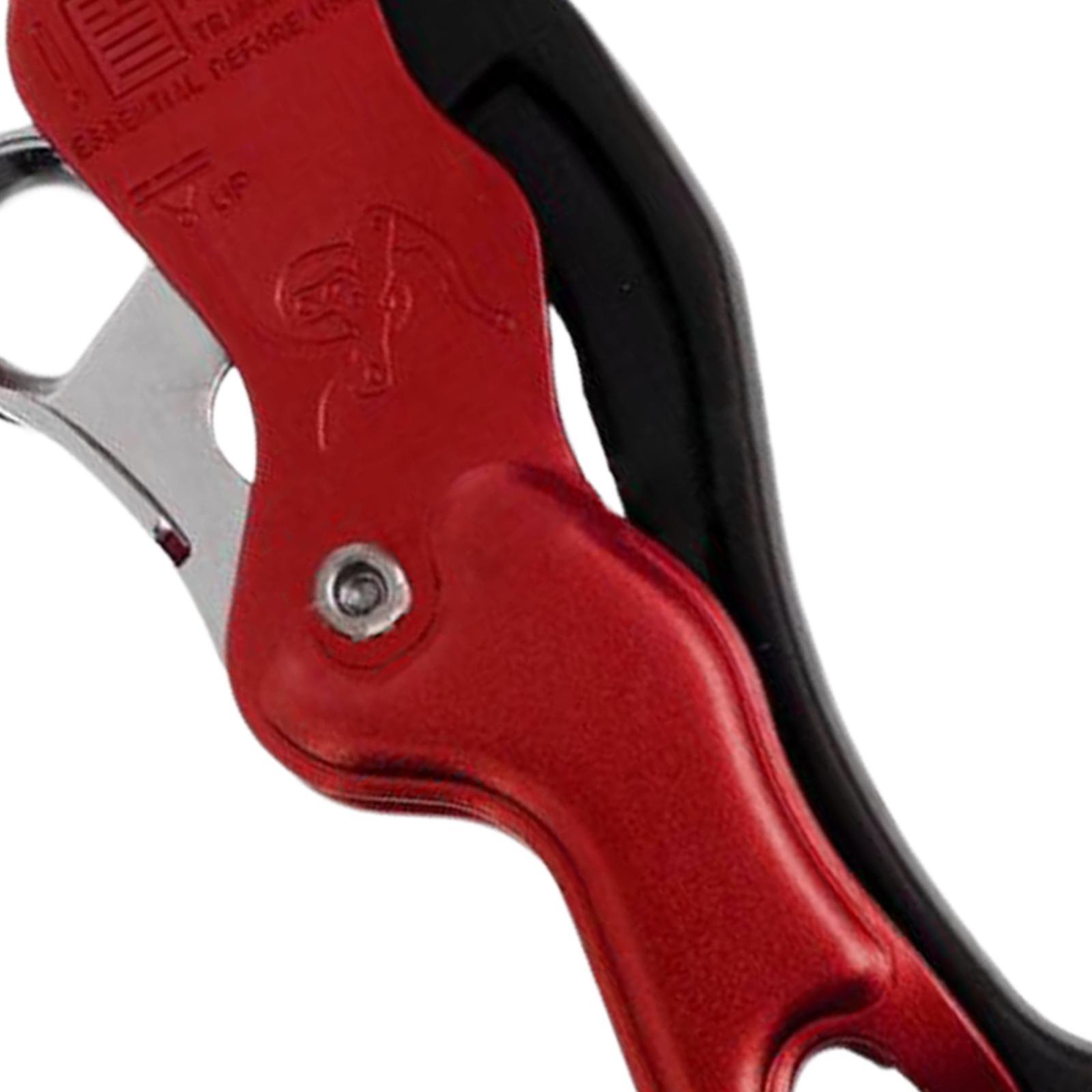 Outdoor Rock Climbing Descender Self Braking Rappelling Gear for Downhill